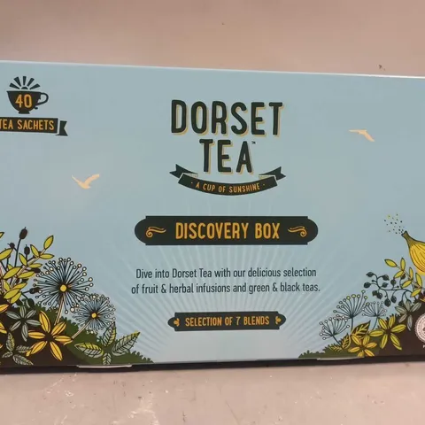 DORSET TEA DISCOVERY BOX 40 TEA SACHETS 