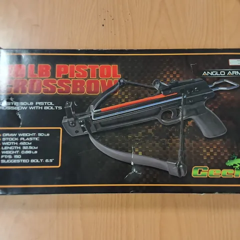 SEALED GECKO 50LBS PISTOL CROSSBOW