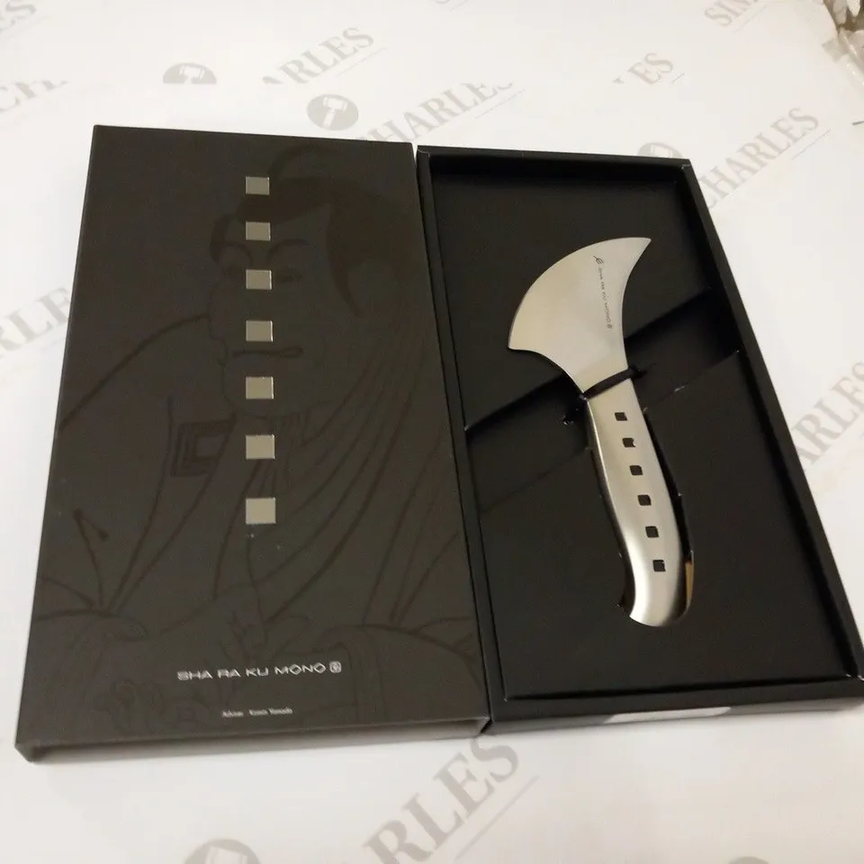 BRAND NEW BOXED SHA RA KU MONO MOLYBDENUM VANADIUM STEEL FJ-10 10CM HERB KNIFE