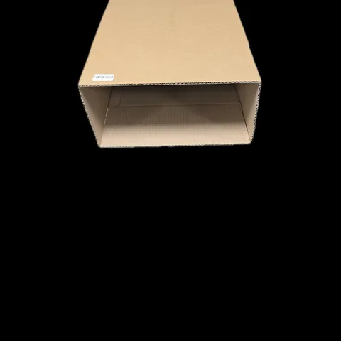 BOX OF APPOXIMATELY 30 RECTANGULAR BROWN CARDBOARD BOXES