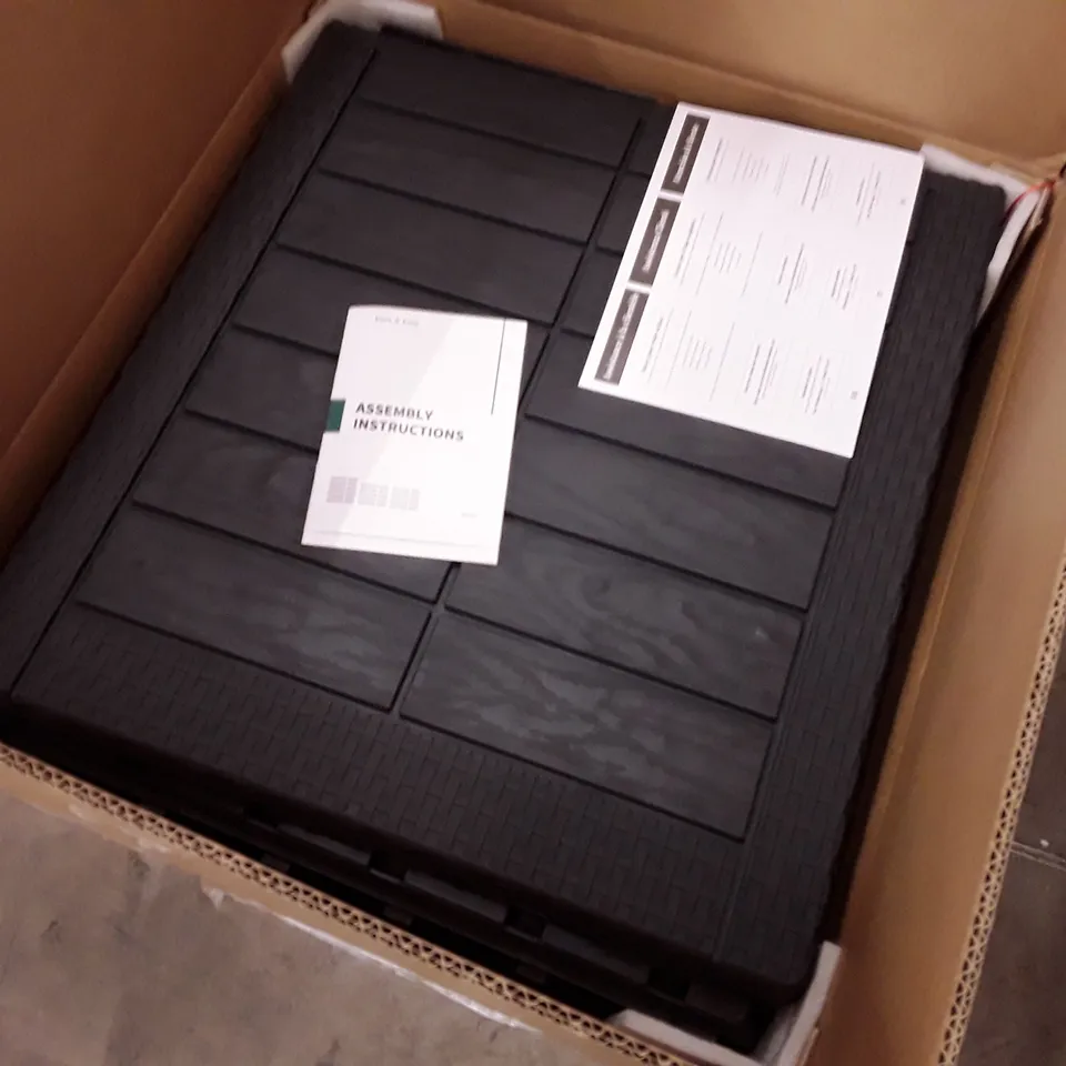 BOXED GARDEN STORAGE BOX 