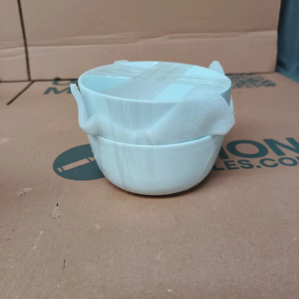 4 X WHITE MALACASA PORCELAIN BOWLS