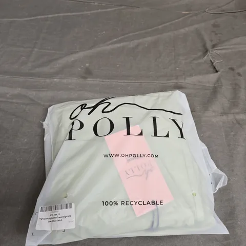 OH POLLY PLUNGE NECK MAXI DRESS SIZE 14 