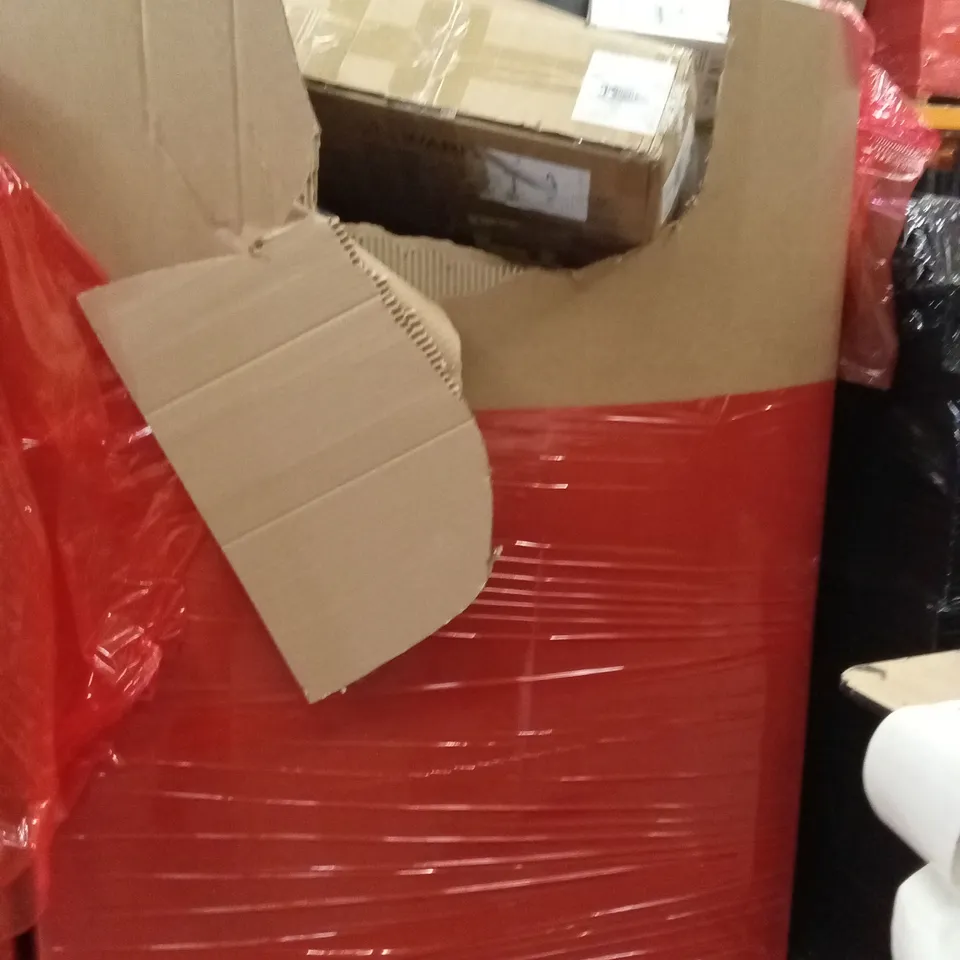 PALLET OF ASSORTED HOUSEHOLD GOODS AND PRODUCTS TO INCLUDE;LED CEILING LIGHT,BABY BASSINET,HIGH CHAIR