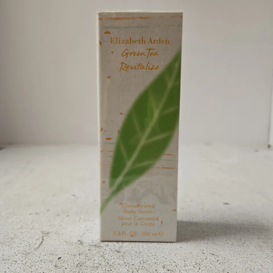 ELIZABETH ARDEN GREEN TEA REVITALIZE CONCENTRATED BODY SERUM 100ML BOXED