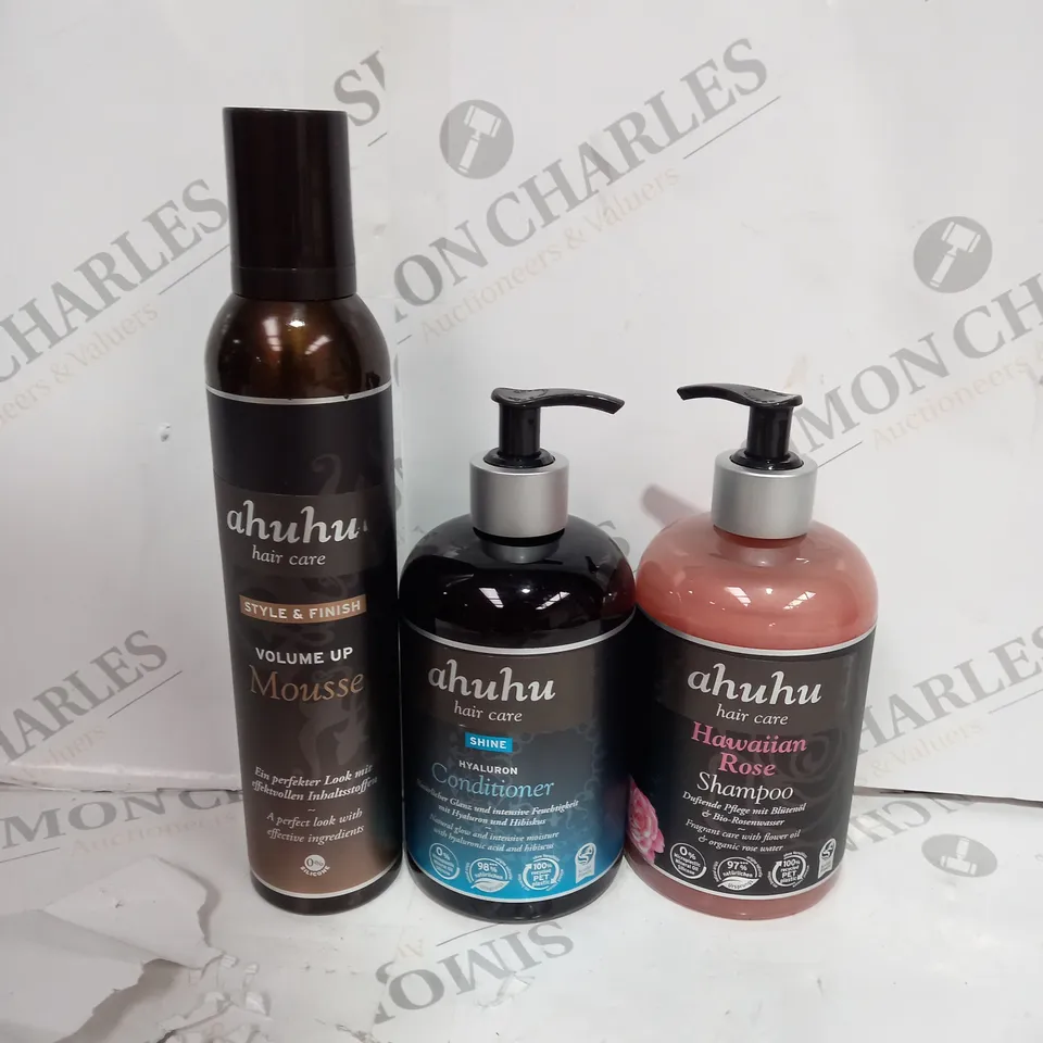 BOXED AHUHU HAIR CARE GIFT SET 