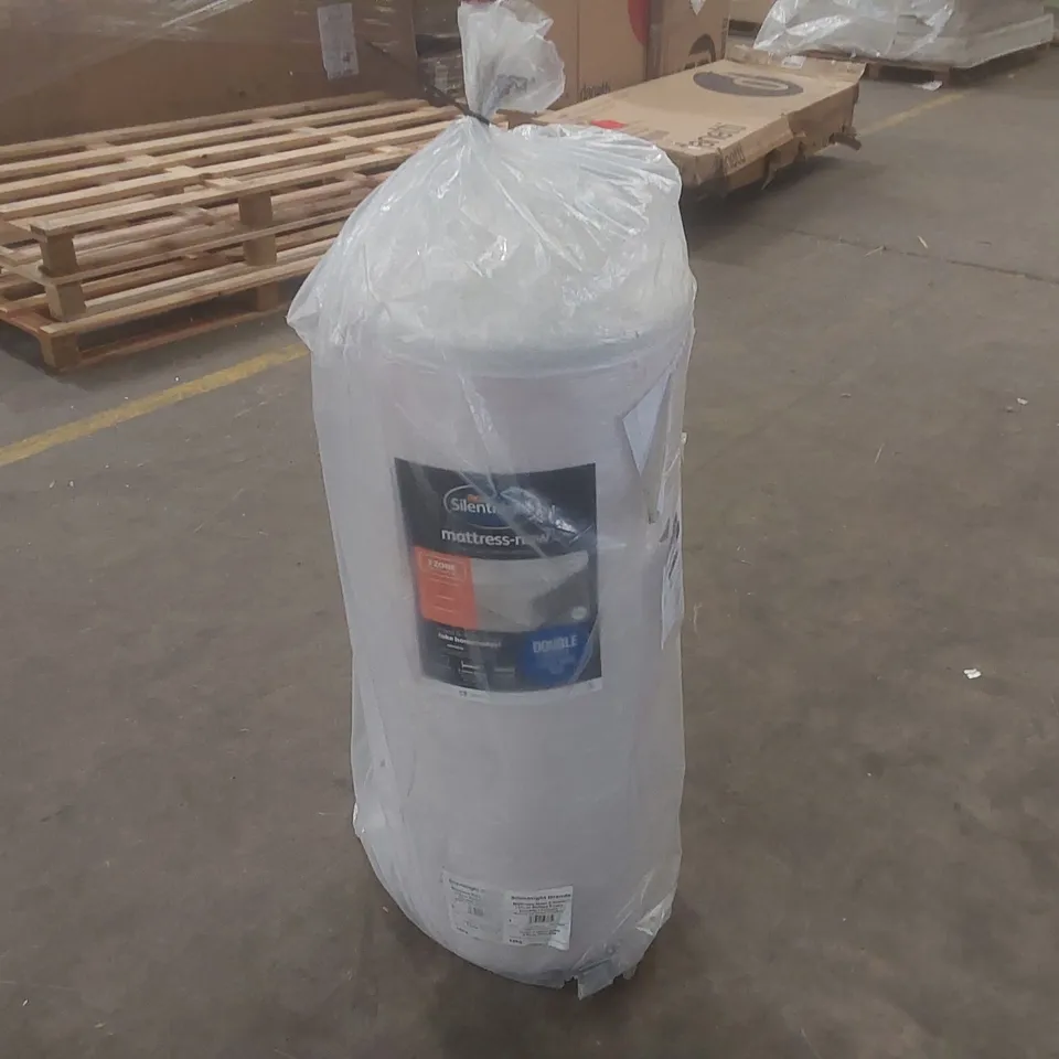QUALITY BAGGED AND ROLLED SILENTNIGHT MATTRESS-NOW 135CM DOUBLE MATTRESS