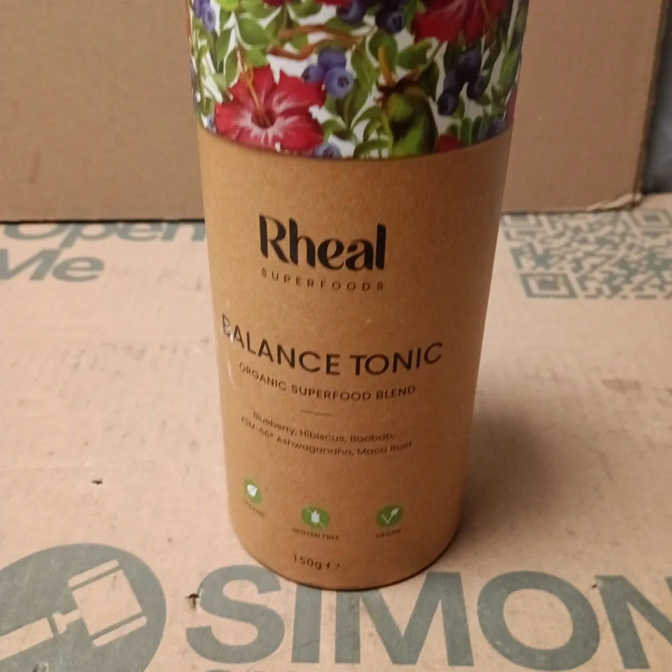 RHEAL BALANCE TONIC – ORGANIC SUPERFOOD BLEND, 150 G 