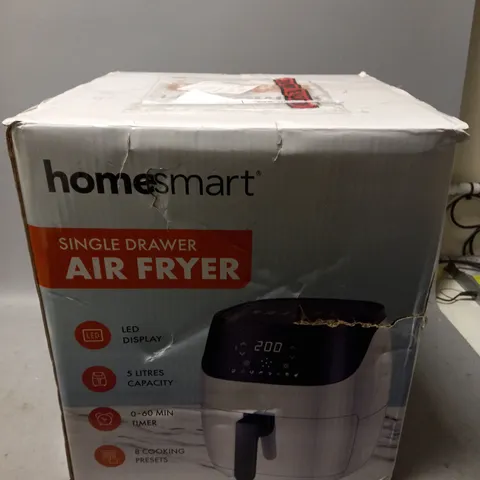 BOXED HOME SMART SINGLE DRAWER AIR FRYER 