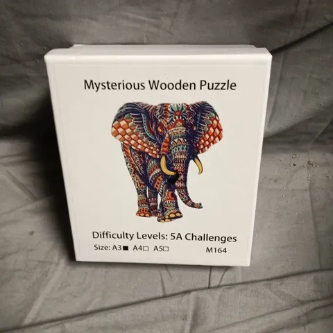 MYSTERIOUS WOODEN PUZZLE – 5A CHALLENGES 