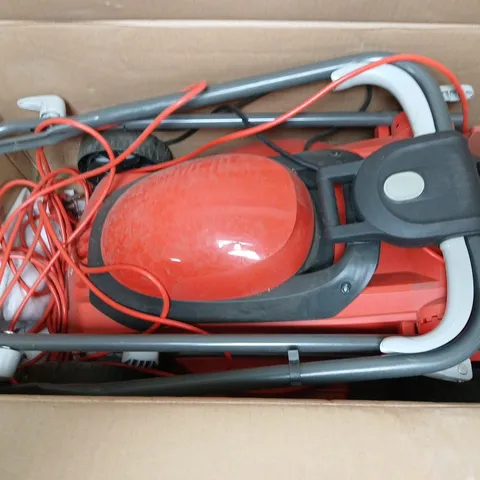 BOXED FLYMO CORDED EASISTORE 340R ROTARY LAWN MOWER 