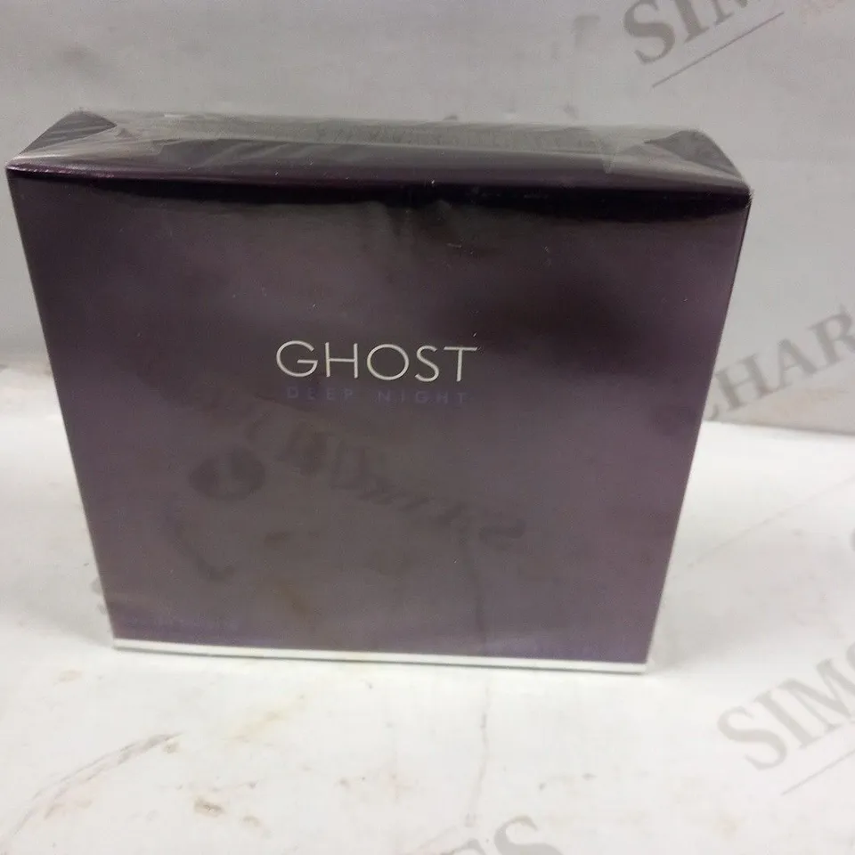 BOXED AND SEALED GHOST DEEP NIGHT EAU DE TOILETTE SPRAY 75ML