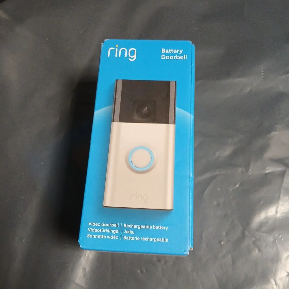 RING BATTERY DOORBELL – BOXED 