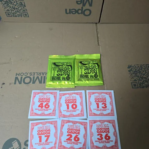 3X ERNIE BALL CUSTOM GAUGE REGULAR SLINKY ELECTRIC GUITAR STRINGS 