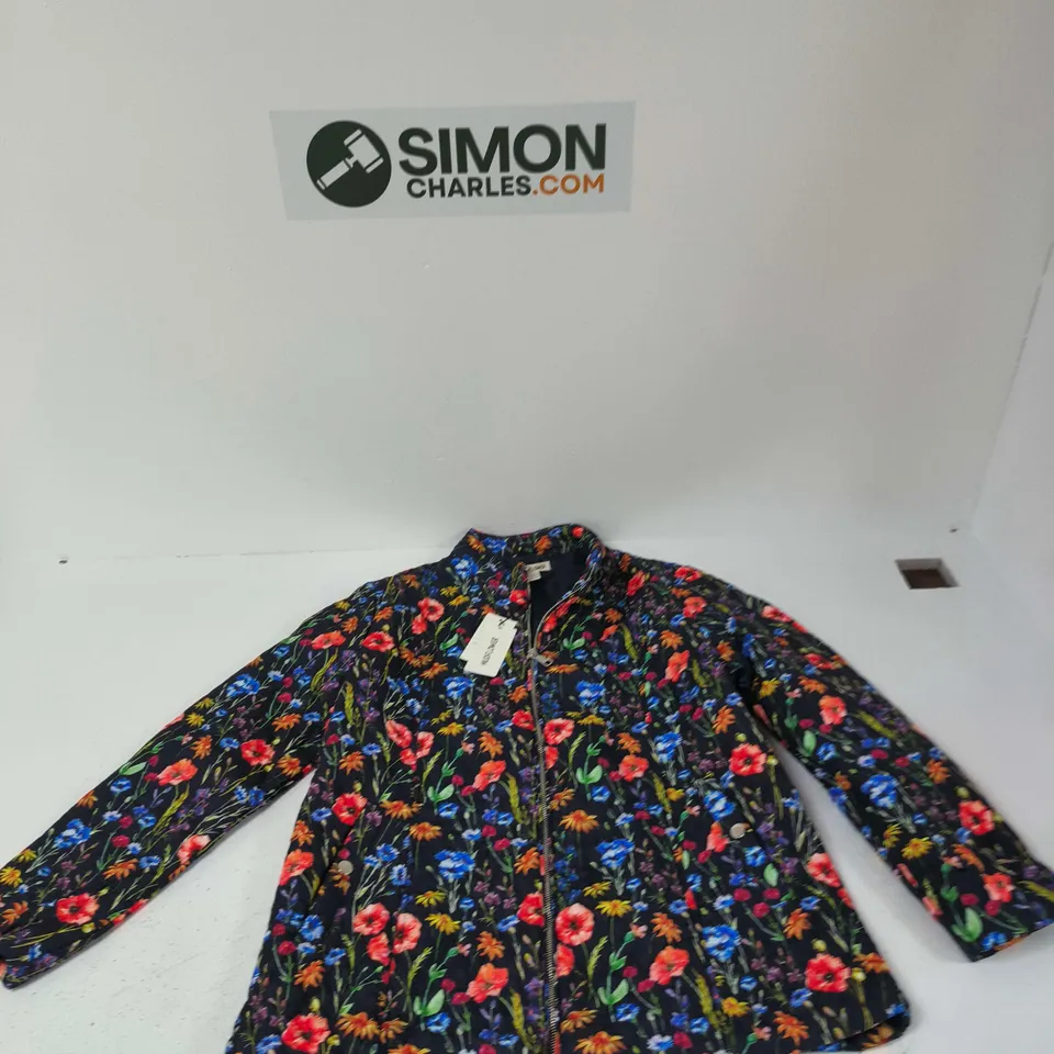 MUDFLOWER WOMEN'S FLORAL JACKET – UK 14/16 (EU 42/49, US 10/12)