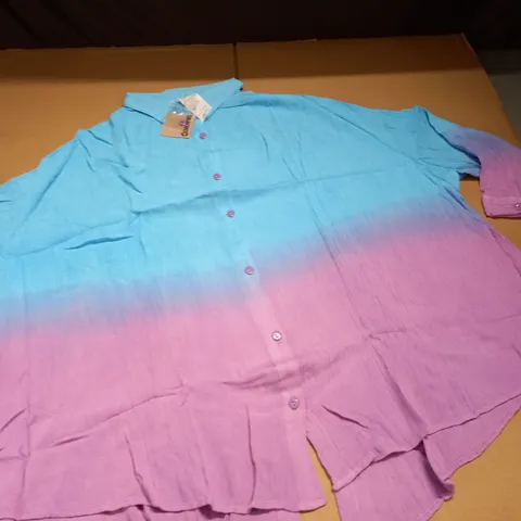 CANDYPANTS SHIRT IN BLUE/PURPLE - L