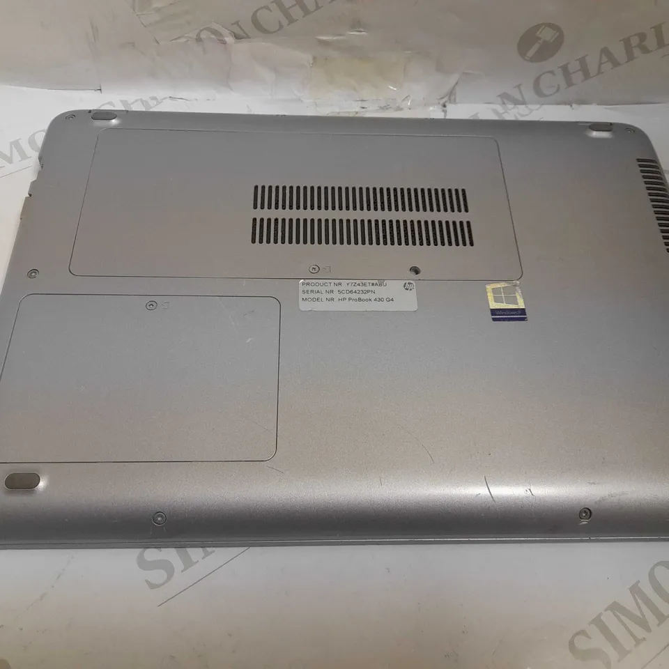 HP PROBOOK 430 G4 LAPTOP - SILVER