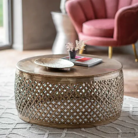 BOXED GALLERY DIRECT KHALASAR COFFEE TABLE (1 BOX)