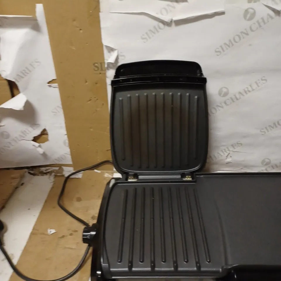 GEORGE FOREMAN FAT REDUCING GRILL & GRIDDLE - LARGE