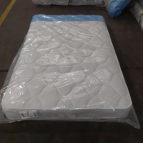 QUALITY BAGGED 120CM AIRSPRUNG MEMORY COMFORT SMALL DOUBLE MATTRESS 		