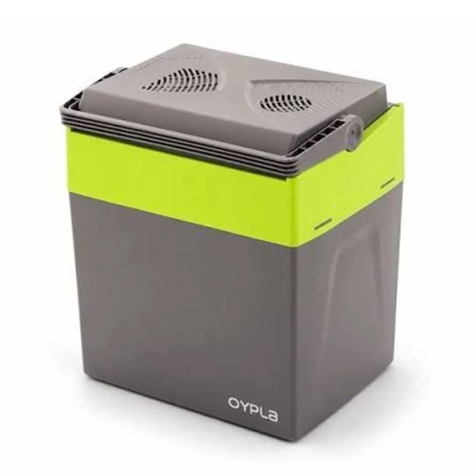 BOXED 30L 240V AC & 12V DC COOLBOX HOT COLD PORTABLE ELECTRIC COOL BOX