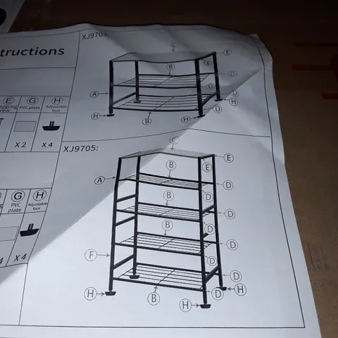 BOXED SHELVING UNIT
