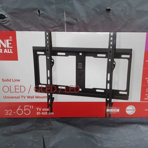 BOXED AND SEALED ONE FOR ALL UNIVERSAL TV WALL MOUNT 32-65"