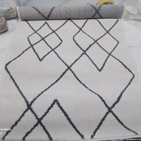 BRAND NEW PACO HOME 785 HARAL 60X100CM WHITE RUG