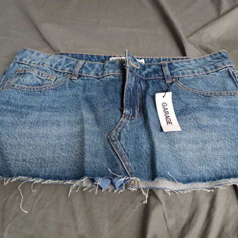 GARAGE DENIM LADIES DENIM SKORT SIZE M