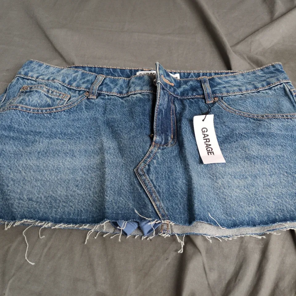 GARAGE DENIM LADIES DENIM SKORT SIZE M