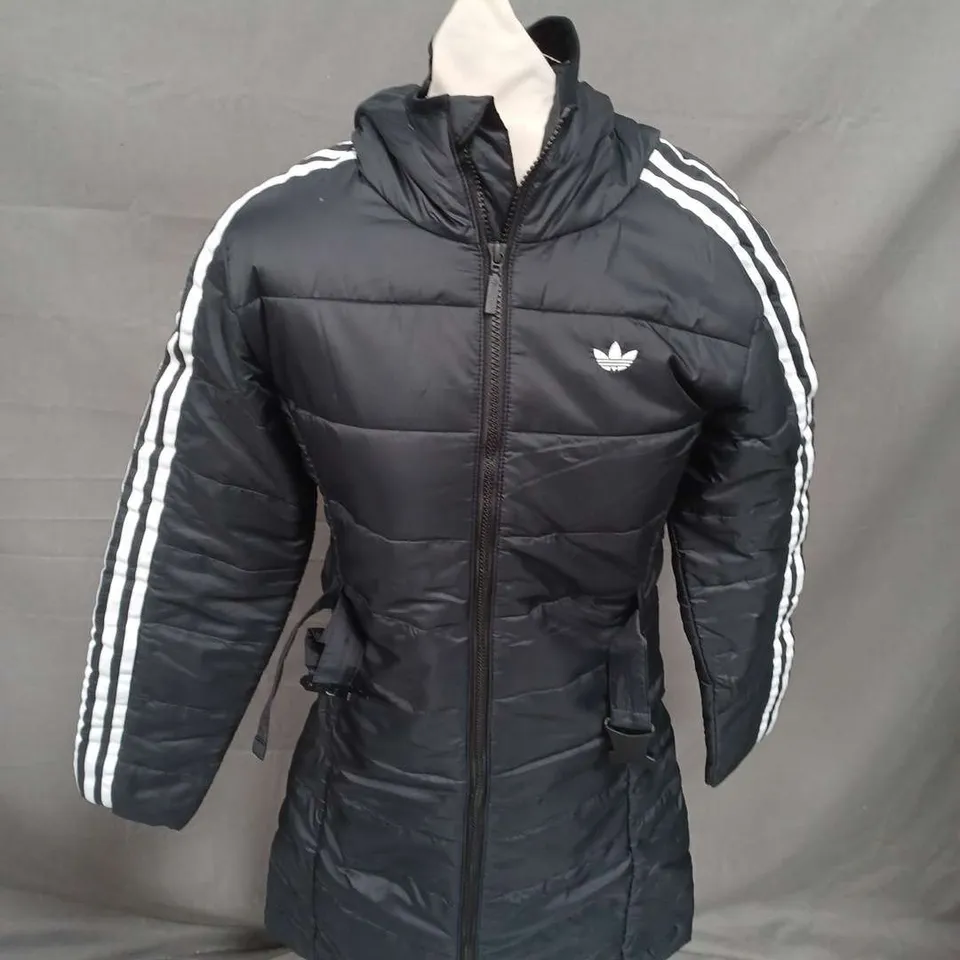 ADIDAS SLIM JACKET IN BLACK SIZE 2XS