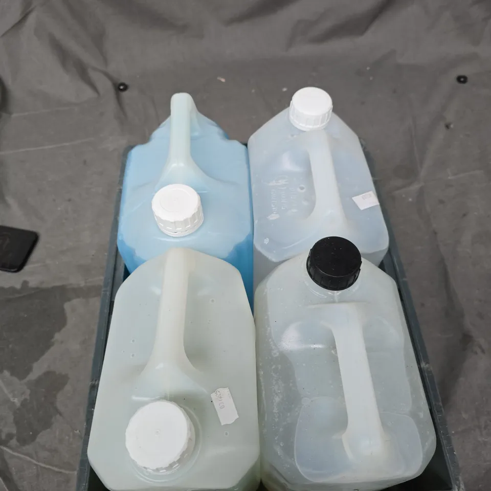 BOX OF 4 ASSORTED LIQUIDS