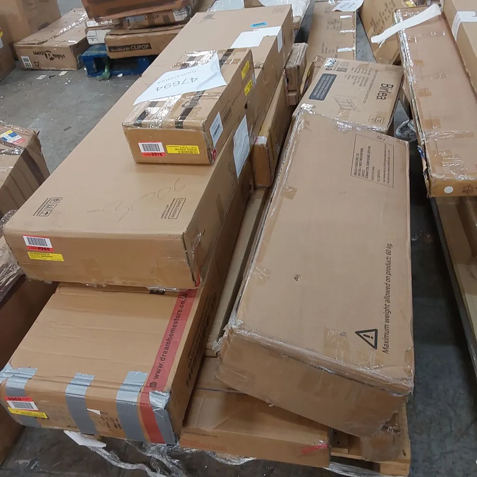 PALLET TO CONTAIN ASSORTED BOXED FURNITURE AND FURNITURE PARTS