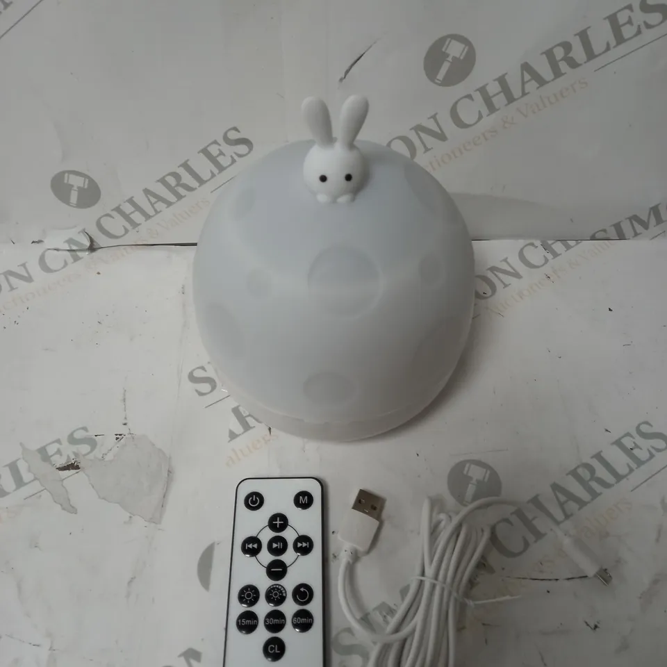 BOXED MOONLIGHT BUNNY NIGHT LIGHT PROJECTOR