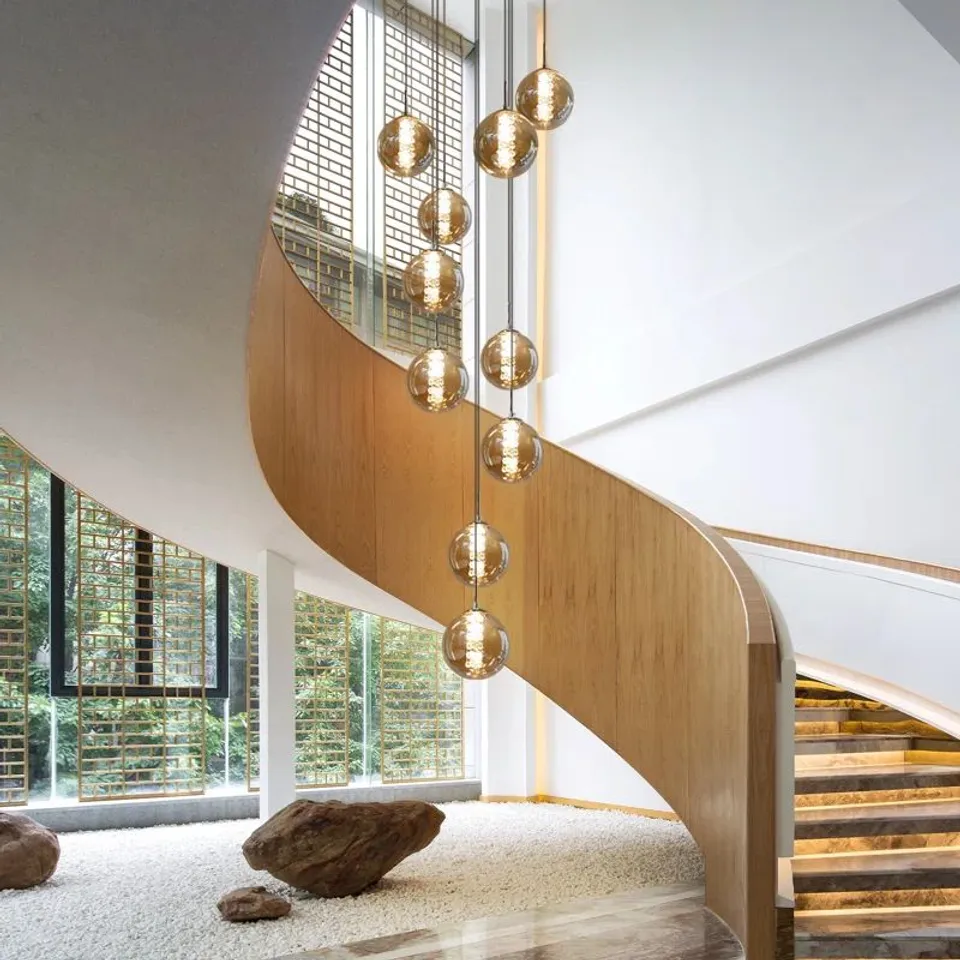 BOXED AMICE 10-LIGHT CLUSTER PENDANT (1 BOX)