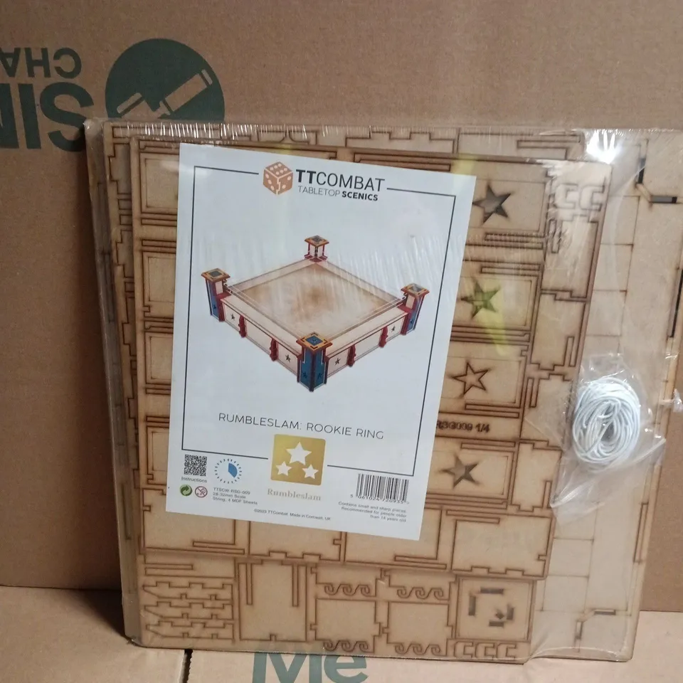 SEALED TTCOMBAT RUMBLESLAM: ROOKIE RING 