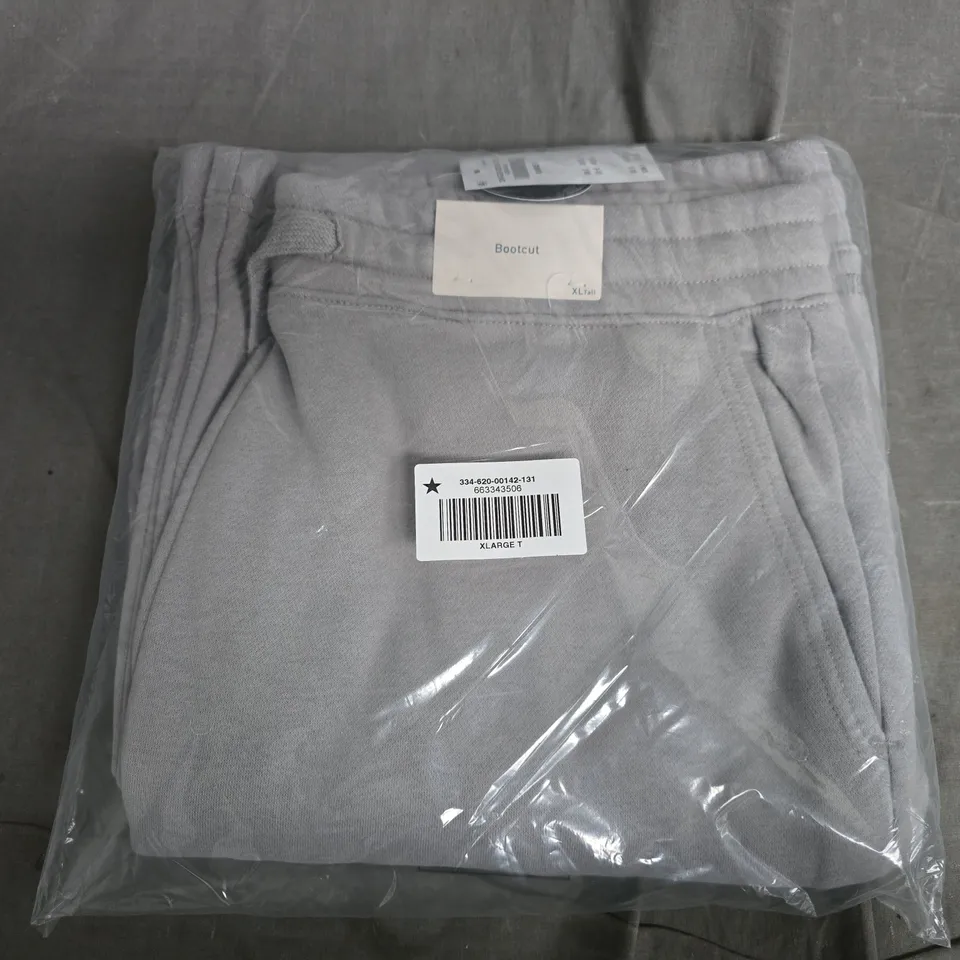 BAGGED HOLLISTER BOOTCUT JOGGERS IN GREY - XL T