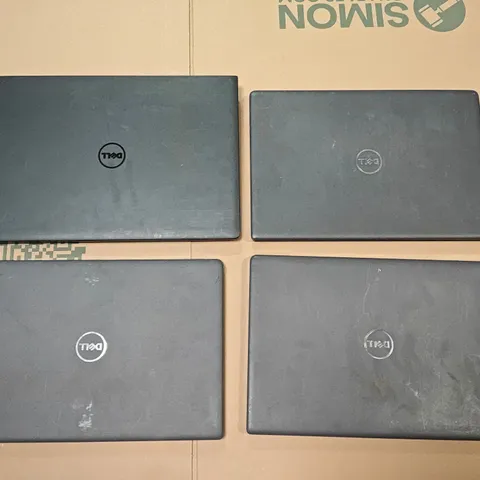 LOT OF 4 UNBOXED DELL INTEL I5 LAPTOPS TO INCLUDE LATITUDE 3510 AND 3570