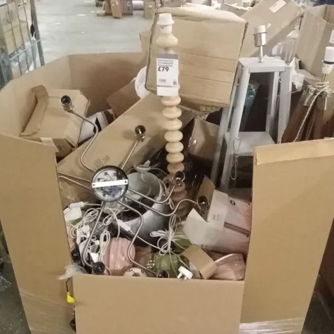PALLET TO CONTAIN A LARGE QUANTITY OF INDOOR LIGHTING PRODUCTS