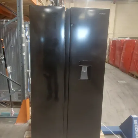 KENWOOD KSBSDBD25 AMERICAN-STYLE FRIDGE FREEZER - BLACK