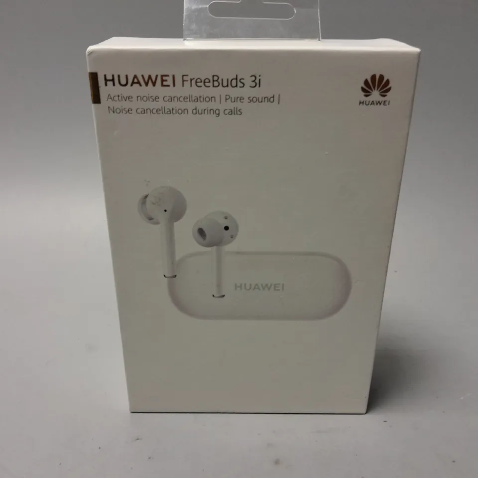 BOXED HUAWEI FREEBUDS 3i EARBUDS IN WHITE