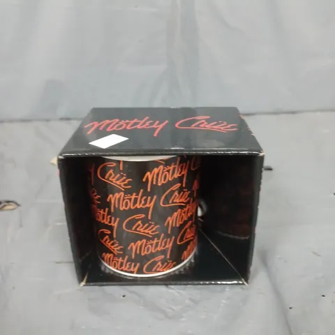 BOXED MONTLEY CRUE MUG - COLLECTION ONLY