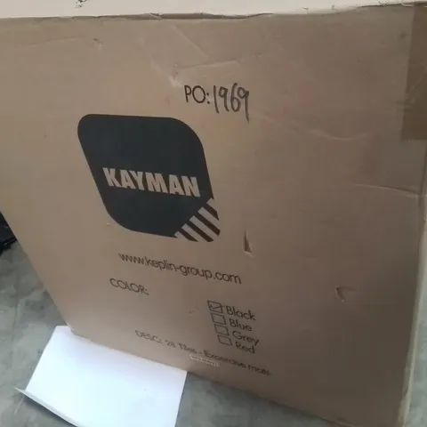 BOX CONTAINING APPROXIMATELY 28 EXERCISE FOAM TILES
