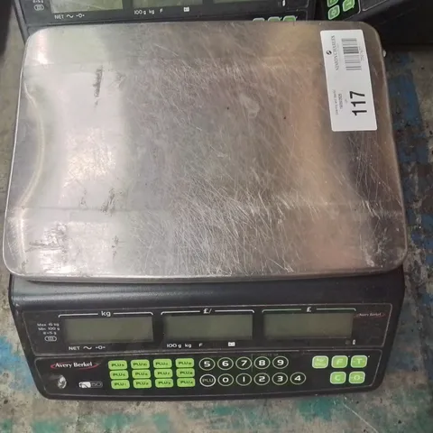 AVERY BERKEL FX50 RETAIL SHOP WEIGHING SCALE. 