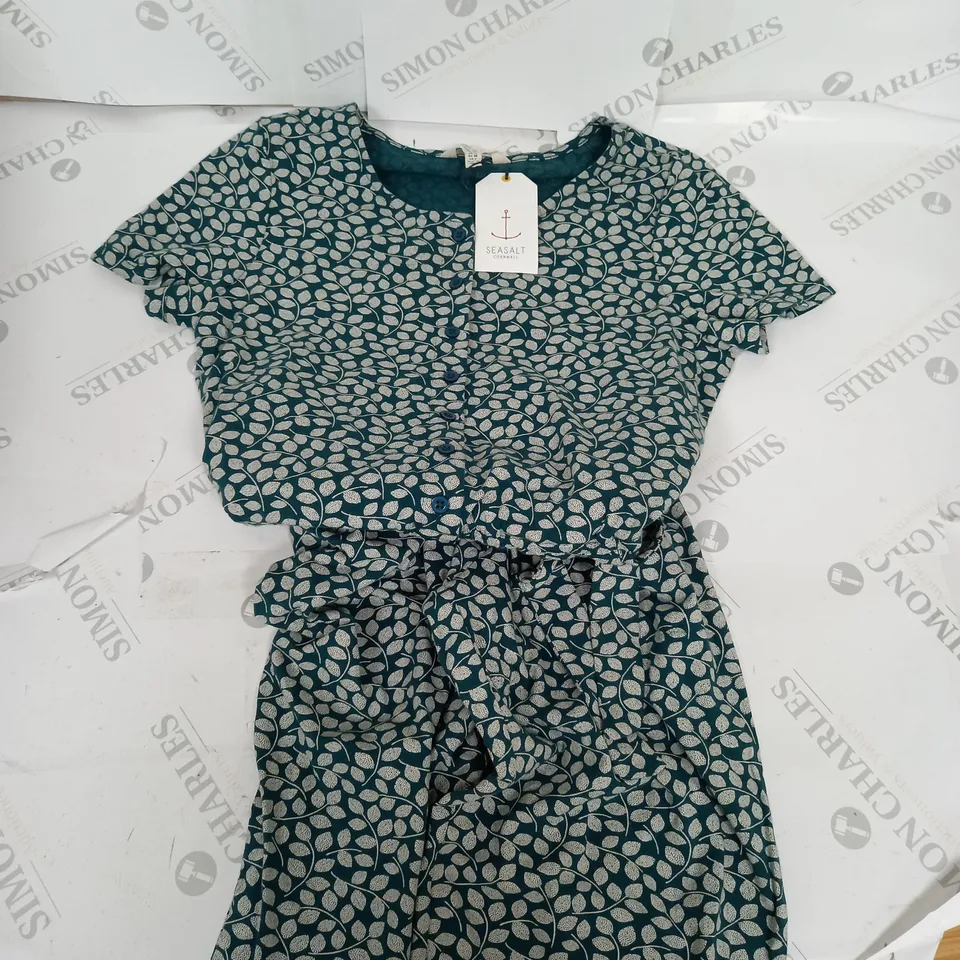 SEASALT CORNWALL FILM STOCK JUMPSUIT SIZE 10