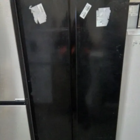 FRIDGEMASTER AMERICAN STYLE FRIDGE FREEZER IN BLACK 