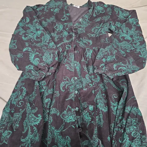 NOBODYS CHILD STARLIGHT LS MIDI DRESS - SIZE 8
