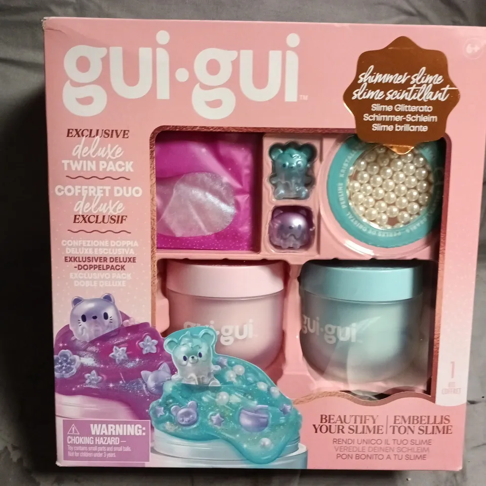 GUI.GUI DELUXE SLIME KIT – TWIN PACK (PINK/MINT) BOXED
