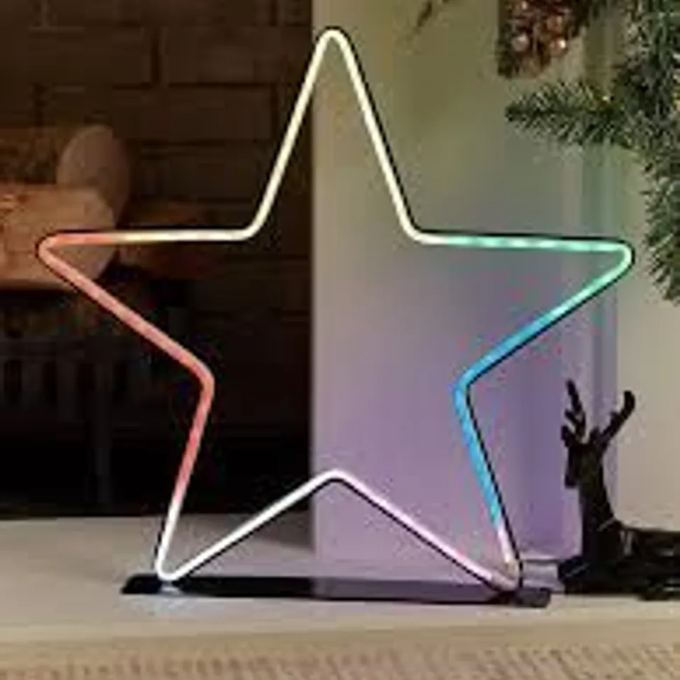 NEON FLEX RGB STAR ON STAND