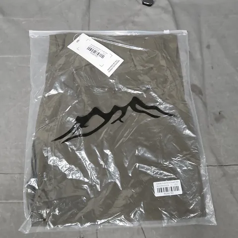 MELLOW CLO EVERYDAY STRETCH NYLON TROUSERS IN OLIVE SIZE MEDIUM